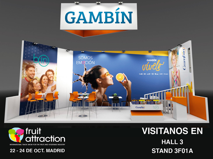 Fruit Attraction Madrid 2019: GAMBÍN, en primera línea